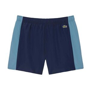 Lacoste Mens Colour Block Swimming Trunks / Navy